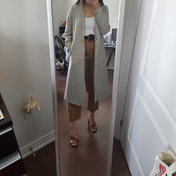 EUC Zara Collared Coat - Picture 7 of 7